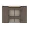 Bestar Orion 118W Full Murphy Bed and 2 Storage Cabinets with Pull-Out Shelves (119W), Bark Gray & Graphite 116860-000047 - alternate 9